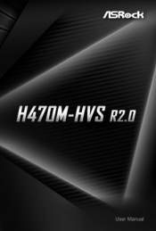 ASRock H470M-HVS R2.0 User Manual