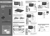 Dynex DX-46L262A12 Quick Setup Guide (French)