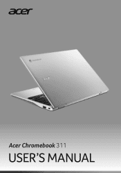 Acer Chromebook 311 CB311-11H User Manual