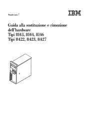 Lenovo ThinkCentre A51p Hardware removal and replacement guide (Italian)