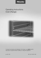 Miele HR 1724 LP Operating instructions/Installation instructions