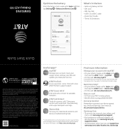 Samsung Galaxy A23 5G ATT Quick Start Guide