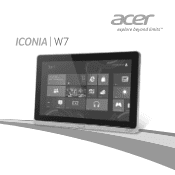 Acer W701P User Manual