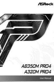 ASRock AB350M Pro4 User Manual