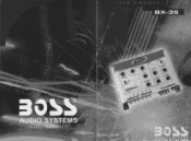 Boss Audio BX35 User Manual in English