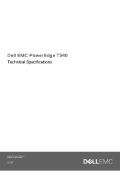Dell PowerEdge T340 EMC Technical Specifications