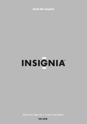 Insignia NS-3698 User Manual (Spanish)