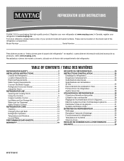 Maytag MFI2269FR Owners Manual