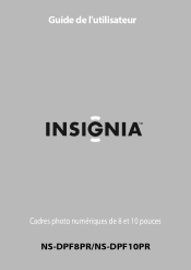 Insignia NS-DPF10PR User Manual (French)
