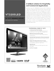 ViewSonic VT3205LED VT3205LED Datasheet Hi Res (English, US)