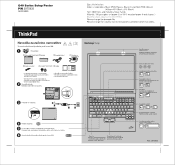 Lenovo ThinkPad G40 (Russian) Setup Guide for ThinkPad G40, G41 - Part 1 of 2