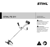 Stihl FS 311 Instruction Manual