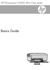 HP Photosmart C4500 Basic Guide