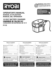 Ryobi P1190 Operation Manual