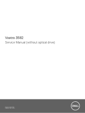 Dell Vostro 3582 Service Manual without optical drive