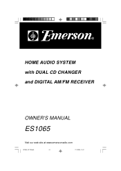Emerson ES1065 Owners Manual