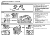Samsung SC-D903 Quick Guide (easy Manual) (English)