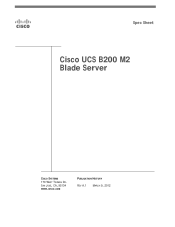 Cisco N20-B6625-1 Specifications