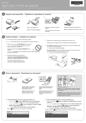 Epson DS-530 Start Here - Installation Guide
