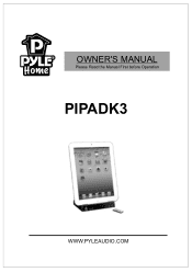 Pyle PIPADK3 PIPADK3 Manual 1