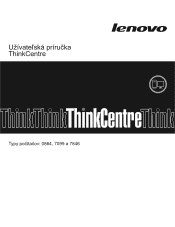 Lenovo ThinkCentre A70 (Slovak) User Guide