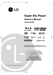 LG BH200 Owner's Manual (English)