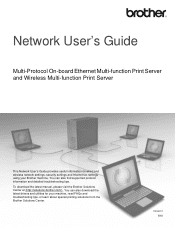 Brother International MFC-9340CDW Network Users Manual - English