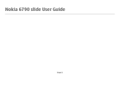 Nokia 6790 User Guide