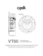 Polk Audio VT60 User Guide