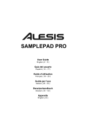 Alesis SamplePad Pro User Guide