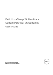 Dell U2422H Users Guide