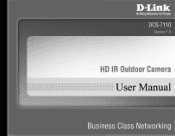 D-Link DCS-7110 Product Manual