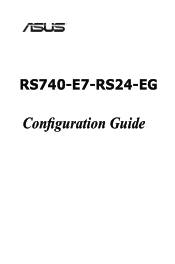 Asus RS740-E7-RS24-EG Configuration Guide