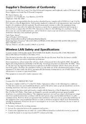 Epson PowerLite EB-L730U Warranty Statement for U.S. and Canada