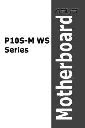 Asus P10S-M WS P10S-M WS User Guide for English