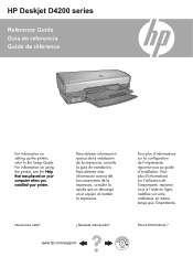 HP Deskjet D4200 Reference Guide