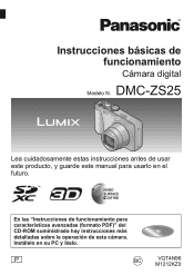 Panasonic DMC-ZS25K DMC-ZS25K Owner's Manual (Spanish)
