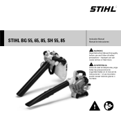Stihl SH 85 Instruction Manual