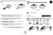 HP Color LaserJet Pro M253-M254 Setup Poster