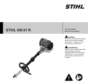 Stihl KM 91 R Product Instruction Manual