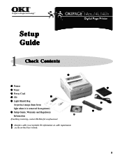 Oki OKIPAGE14i Setup Manual for the OKIPAGE14 Series