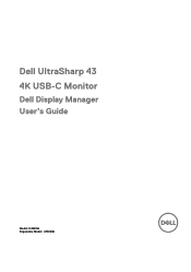 Dell U4320Q Display Manager Users Guide