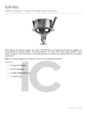 IC Realtime ICR-FSC Product Datasheet