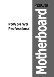 Asus P5W64 WS Professional P5W64 WS Professional English Edition User's Manual