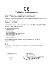 LevelOne FCS-0032 EU Declaration of Conformity