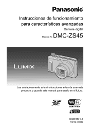 Panasonic DMC-ZS45 Spanish Operating Manual