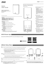 Asus ZenWiFi AX Hybrid XP4 ZenWiFi AX Hybrid XP4 QSG Quick Start Guide