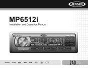 Audiovox mp6512i Operation Manual