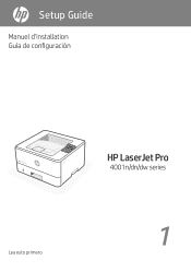 HP LaserJet Pro 4001-4004n Setup Guide 3