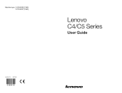 Lenovo C540 Touch Lenovo C4/C5 Series User Guide